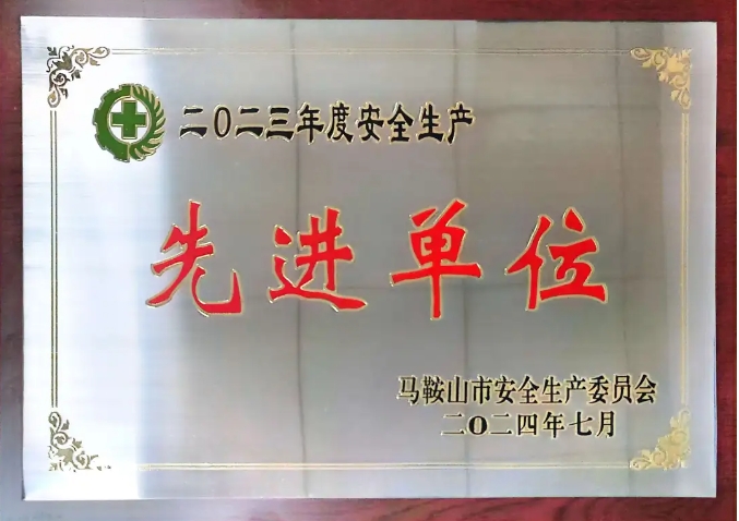 馬鞍山長客：當(dāng)涂長客榮獲“馬鞍山市2023年度安全生產(chǎn)先進(jìn)單位”